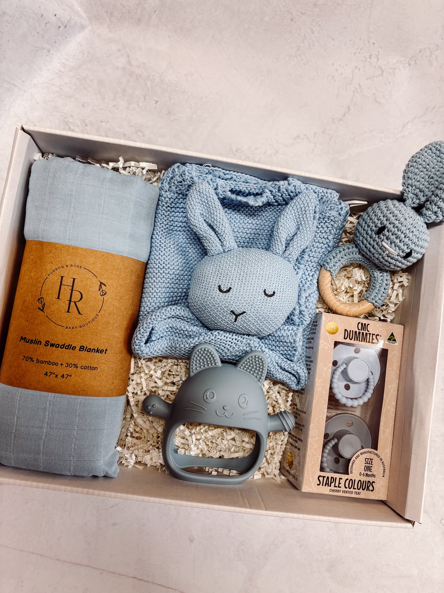 Baby Blue Hamper