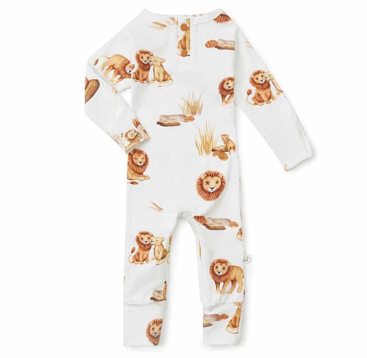 Lion Organic Growsuit (Size Newborn)