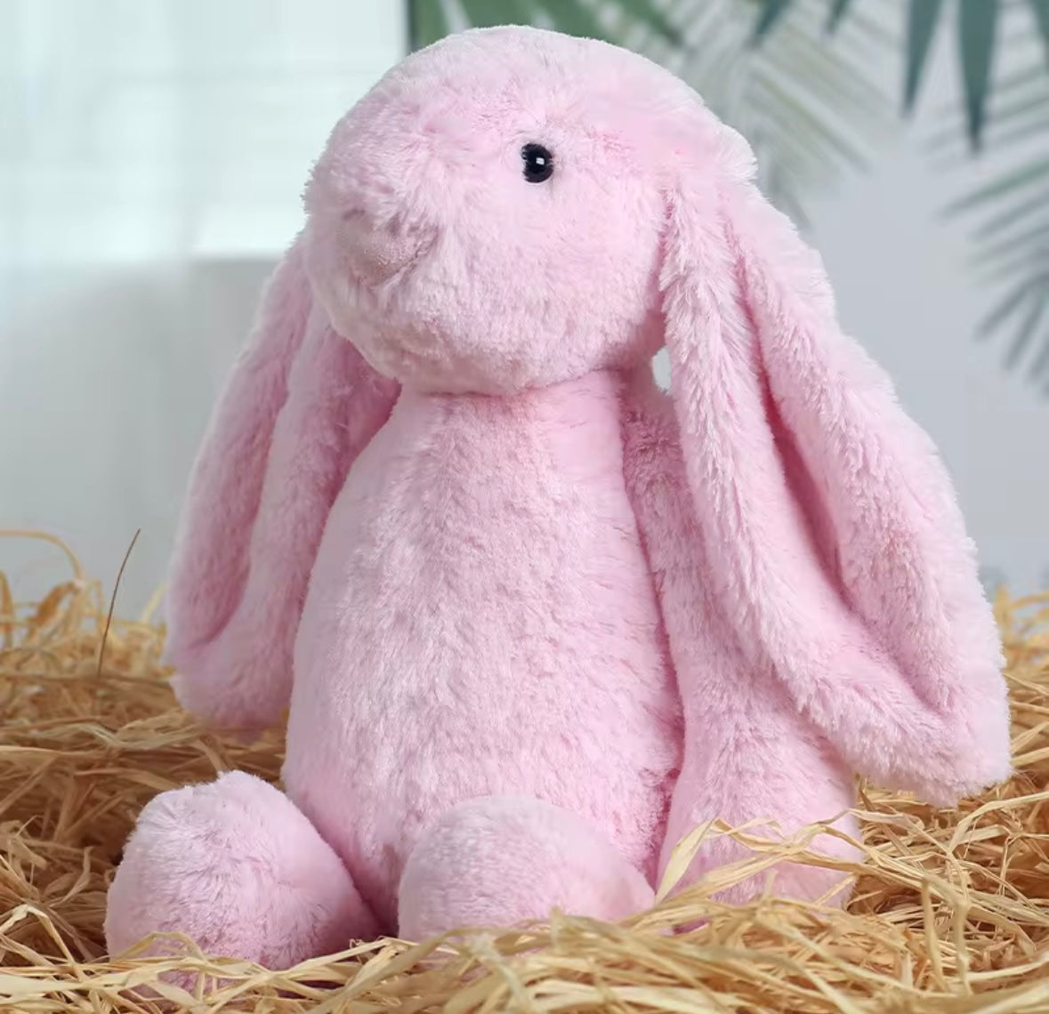 Super Soft Plush Bunny- Pink