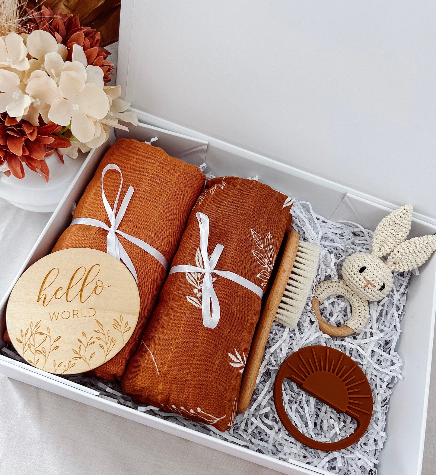 Rustic Baby Hamper