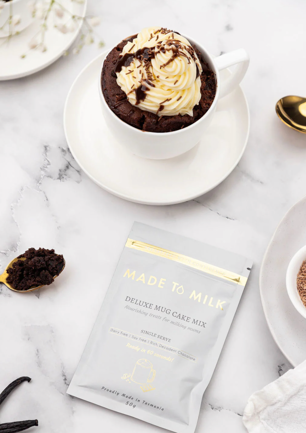 DELUXE MUG CAKE MIX - SINGLE SERVE