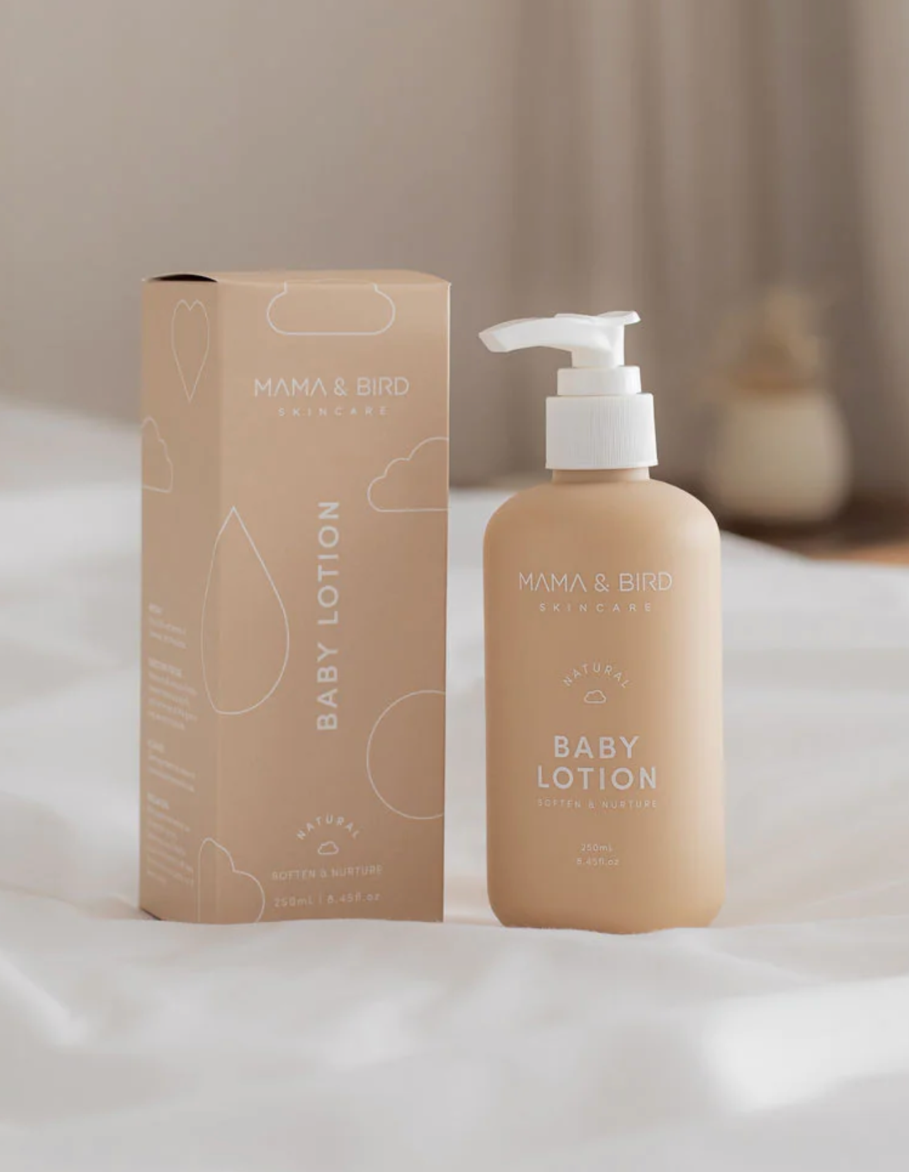 Baby Lotion. Mama & Bird