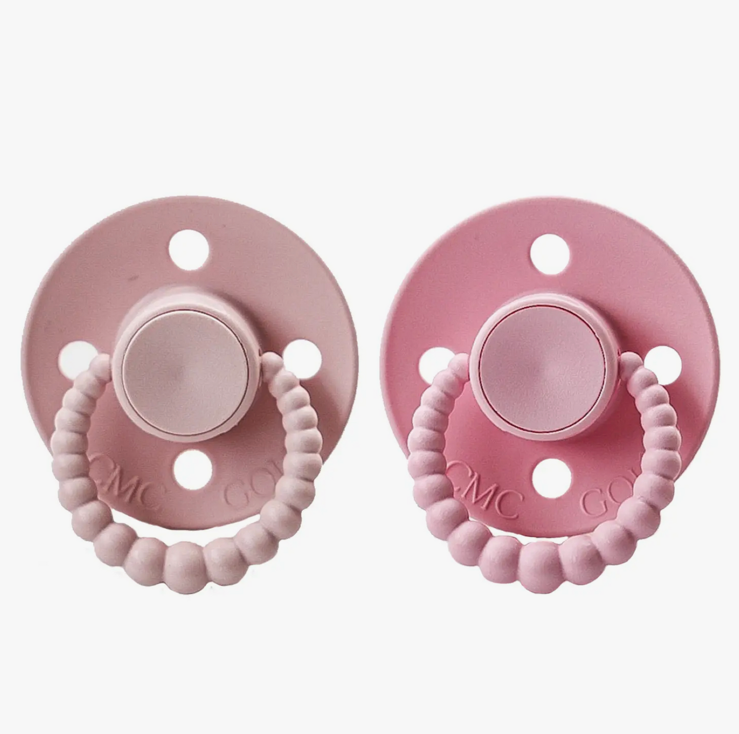 CMC Dummies Blush + Baby Pink- Twin Pack, Size 1