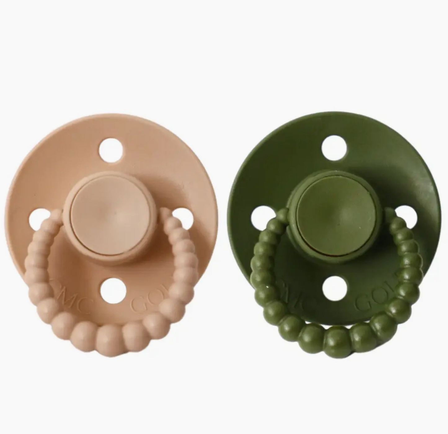 Cmc Dummies Olive + Croissant- Size 1