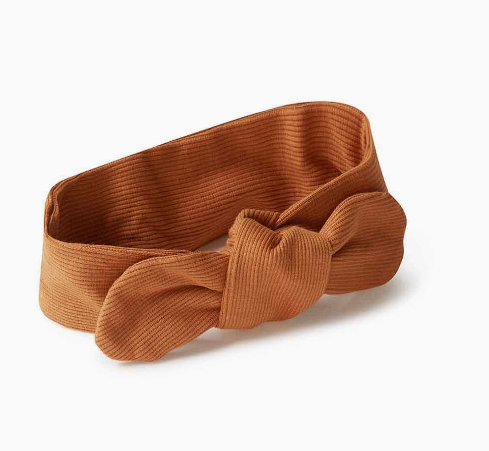 Biscuit Ribbed Organic Topknot