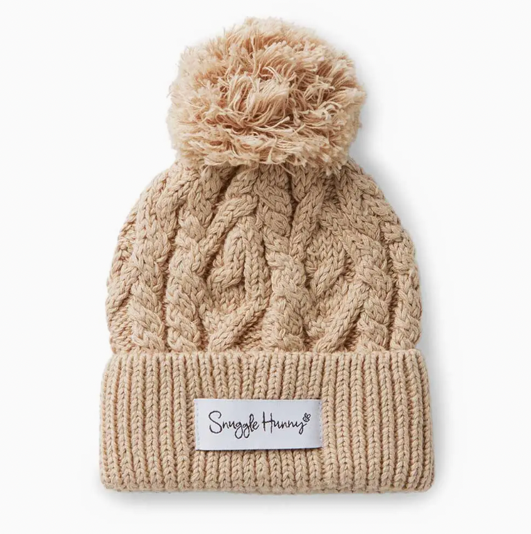 Hazelnut Organic Knit Beanie