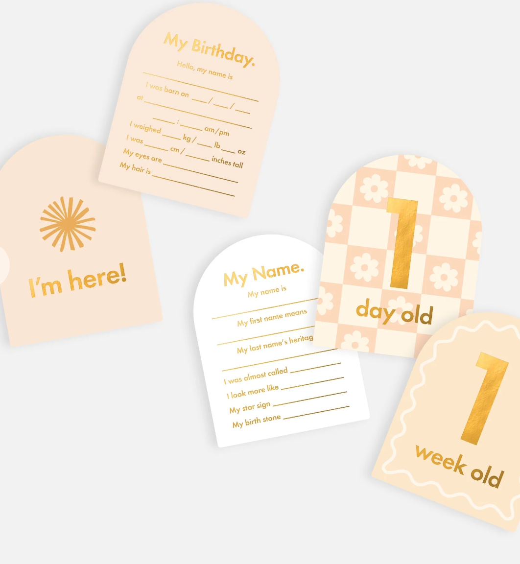 Baby Milestone Cards Helios