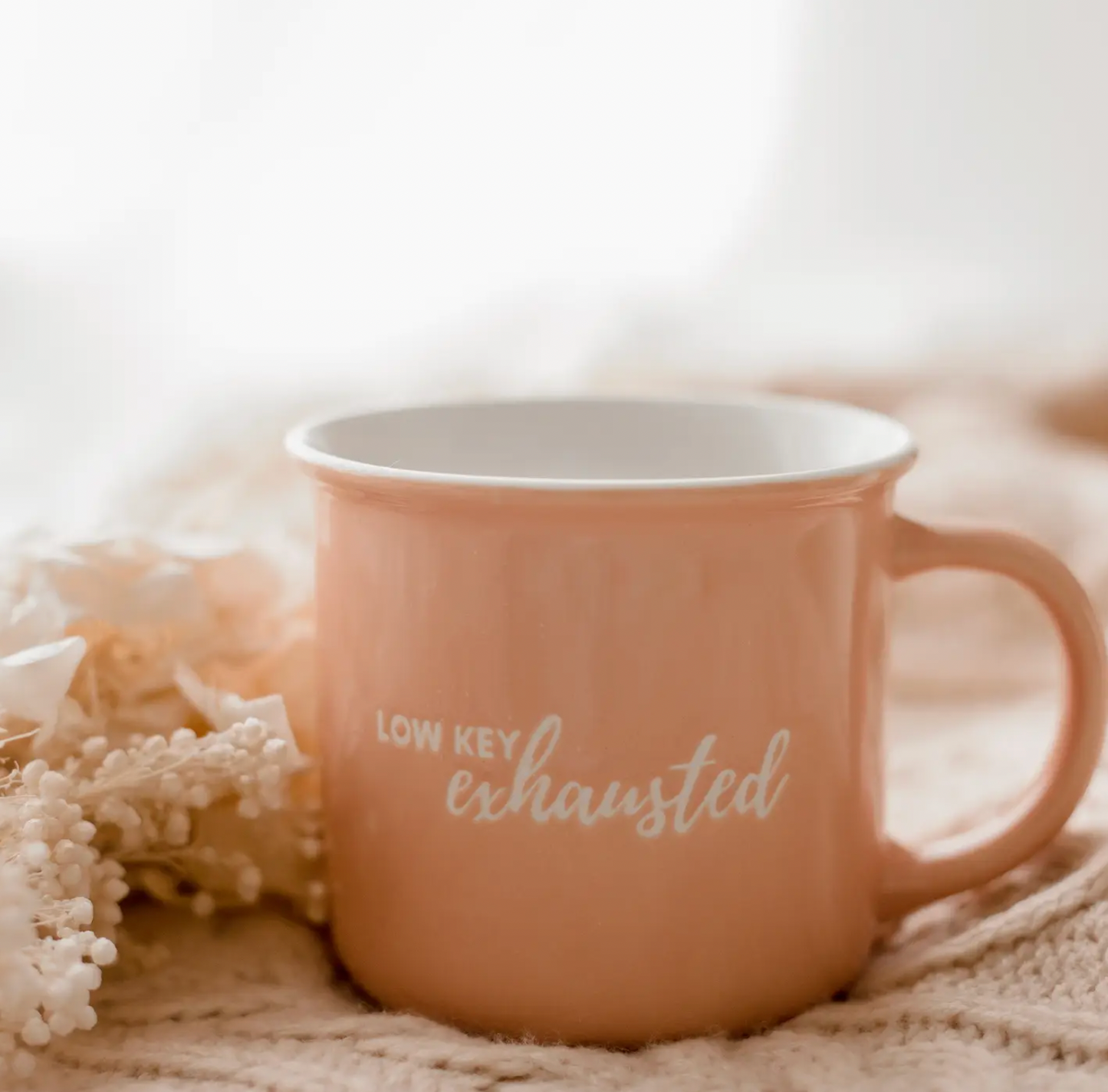 Low Key Exhausted Mug