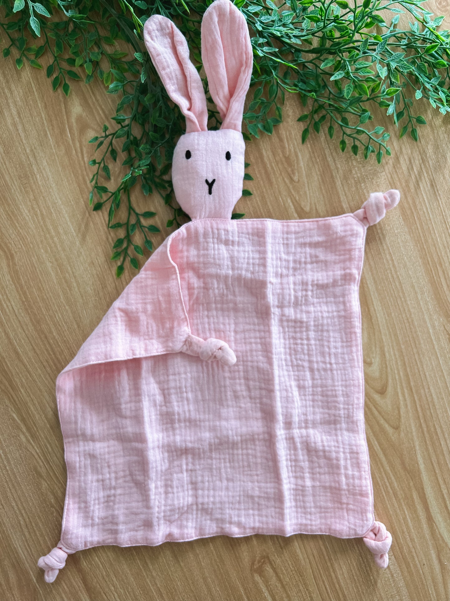 Muslin Bunny Comforter
