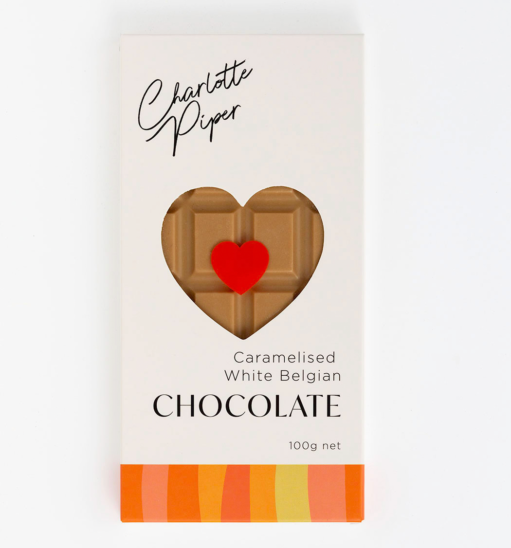 Caramelised White Belgian Chocolate 100g