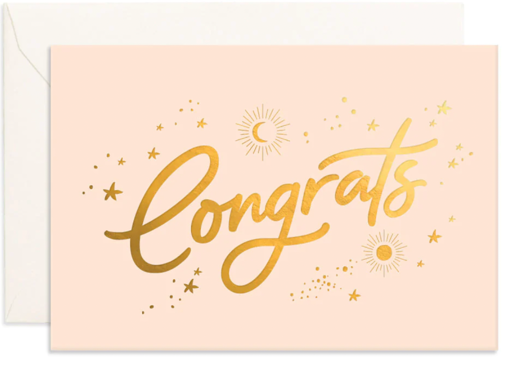 Congrats Mini Greeting Card