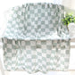 Checkered Sage Muslin Wrap