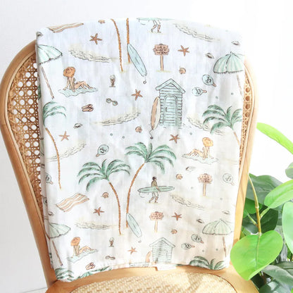 Beach Babe Muslin Wrap