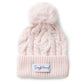 Blush Pink Organic Knit Beanie