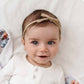 Pebble Velvet Bow