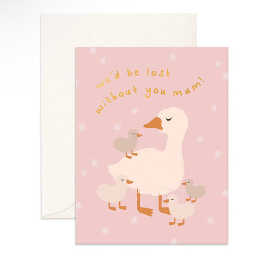 Lost Ducks Greeting Card