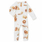 Lion Organic Growsuit (Size Newborn)