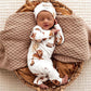 Lion Organic Growsuit (Size Newborn)