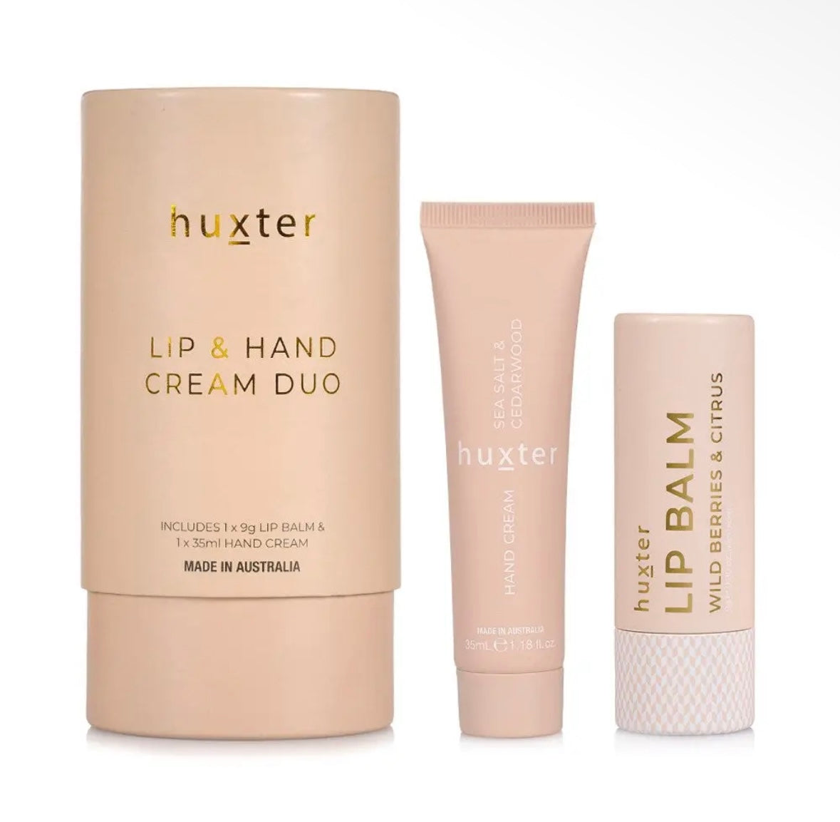 Lip & Hand Duo- Sea Salt & Cedarwood