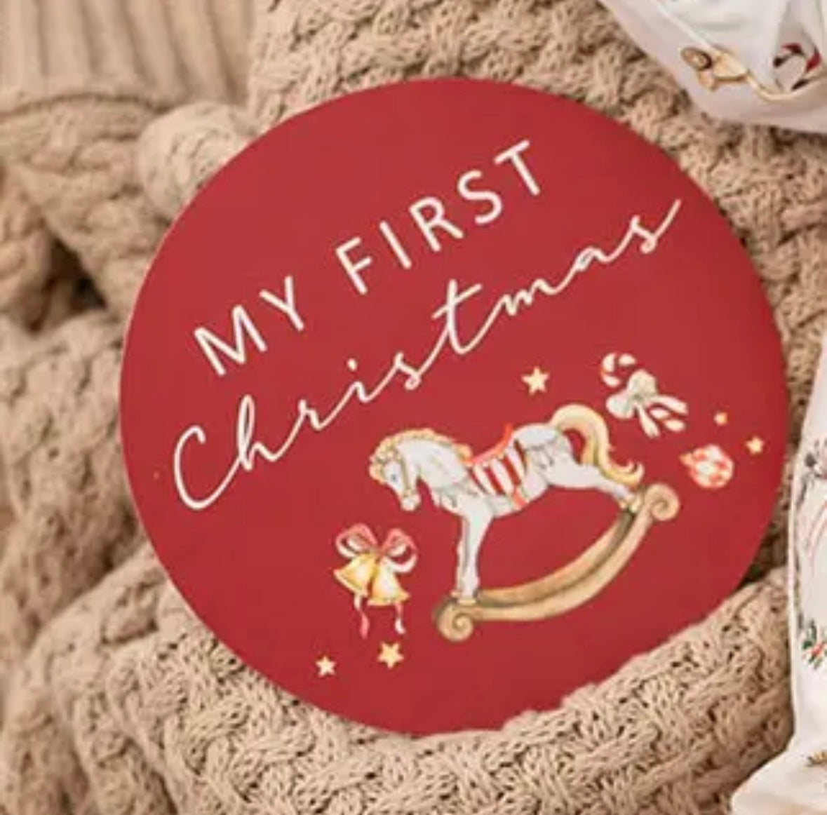 Santa’s Toy Shop Reversible Milestone Card