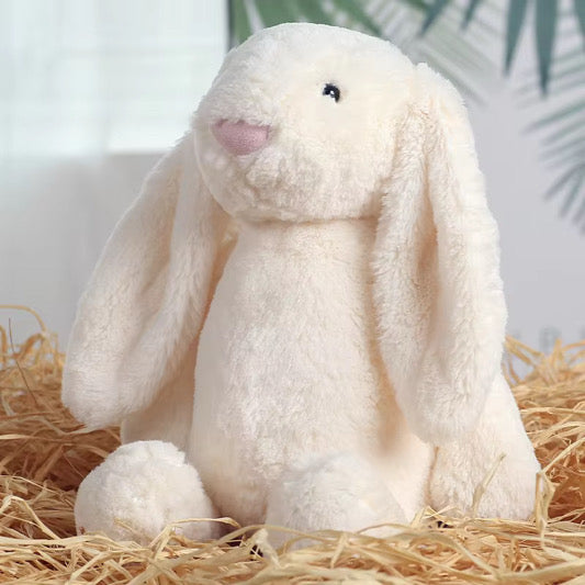 Super Soft Plush Bunny- Cream