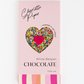 White Belgian Chocolate with Sprinkles 100g