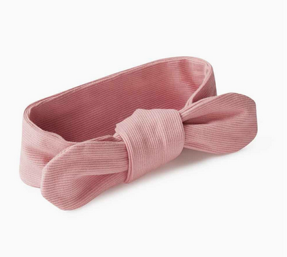 Rose Ribbed Organic Topknot