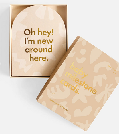 Baby Milestone Cards Helios