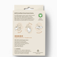 Small Organic Muslin Cloths 3 Pack - Bears/Olive/Pebble