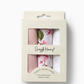 Small Organic Muslin Cloths 3 Pack - Cherry Blossom/Milk/Fairytale