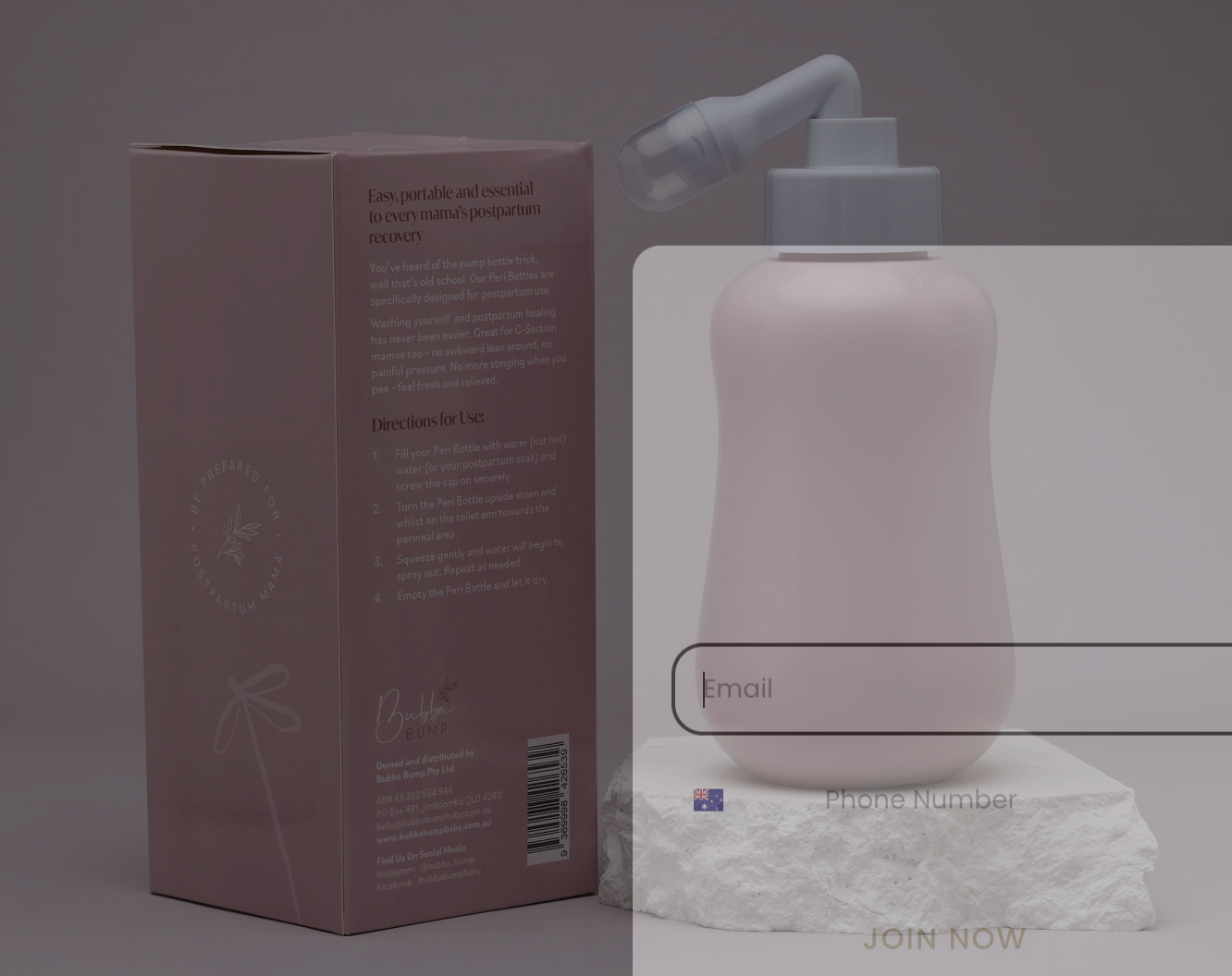 Peri Bottle for Postpartum Healing