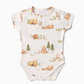 Bears Short Sleeve Organic Bodysuit (Size Newborn)