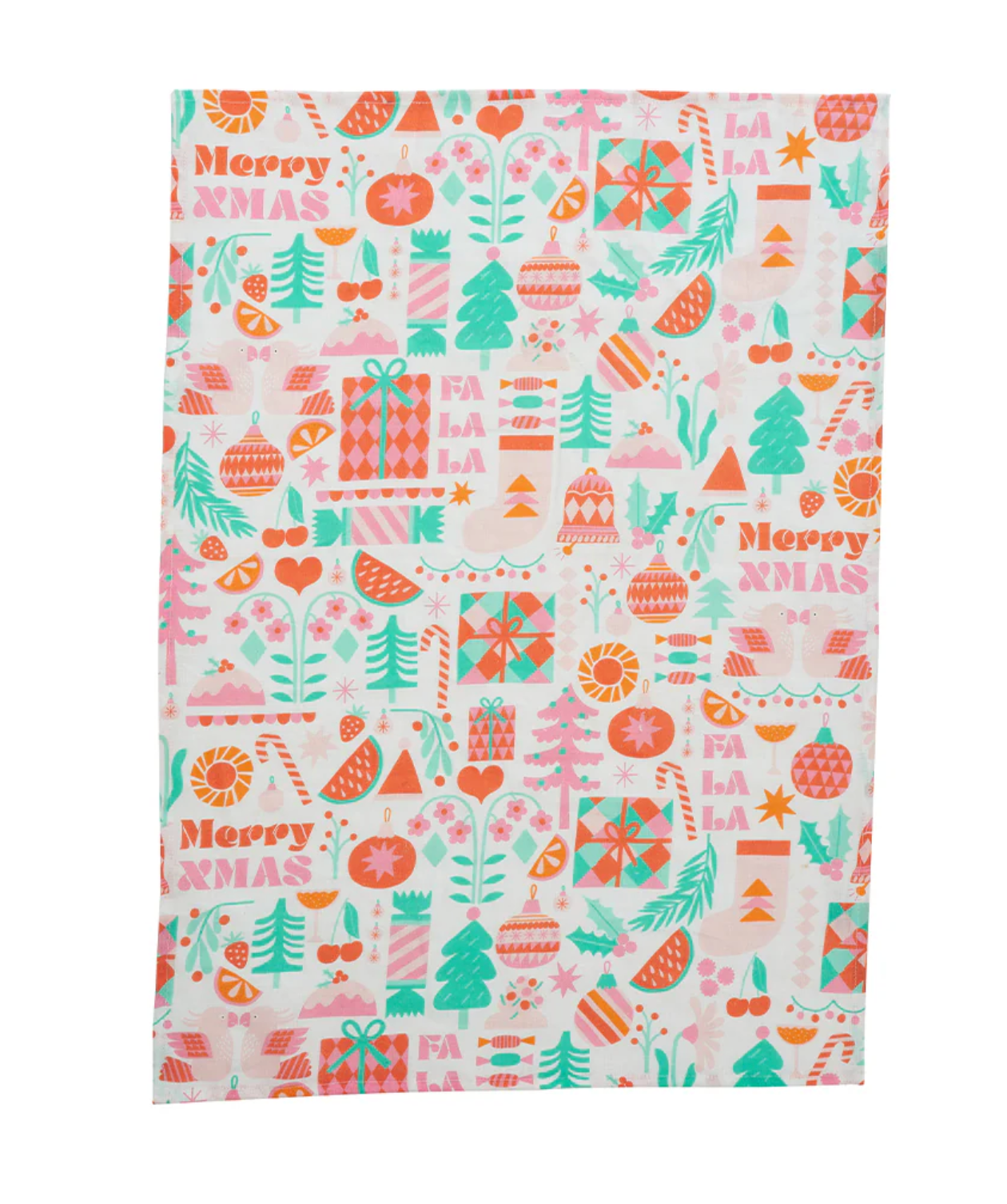 Tea Towel - Linen - Merry Xmas