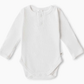 Milk Long Sleeve Organic Bodysuit (Size Newborn)
