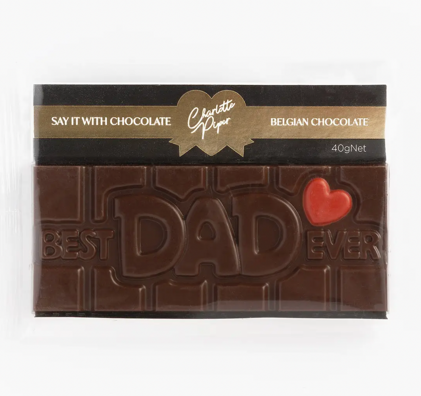 Best Dad Chocolate Bar 40g Milk Chocolate
