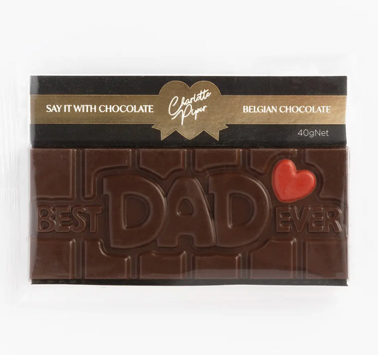 Best Dad Chocolate Bar 40g Milk Chocolate