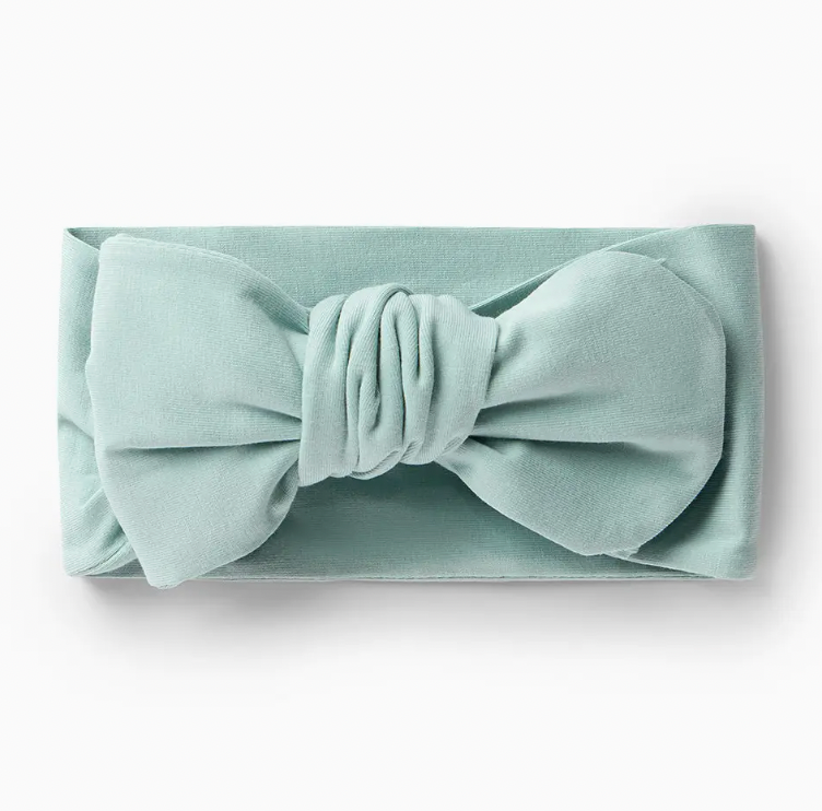 Sage Organic Oversized Bow
