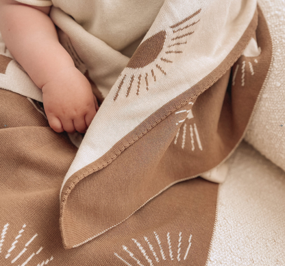 Suns Coffee Reversible Blanket