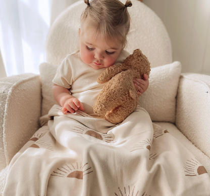 Suns Coffee Reversible Blanket