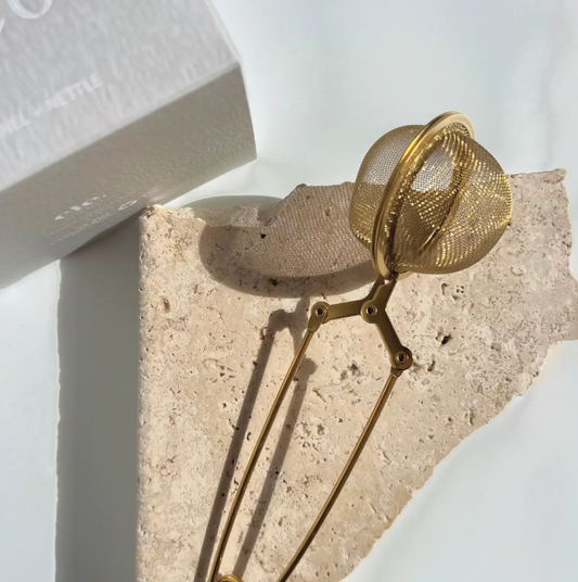 Gold Mesh Tea Infuser.