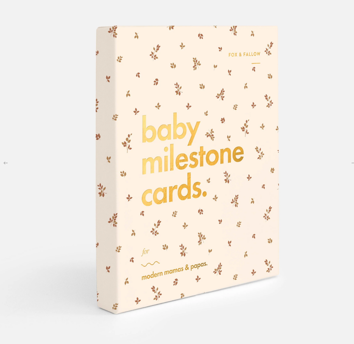 Baby Milestone Cards Broderie