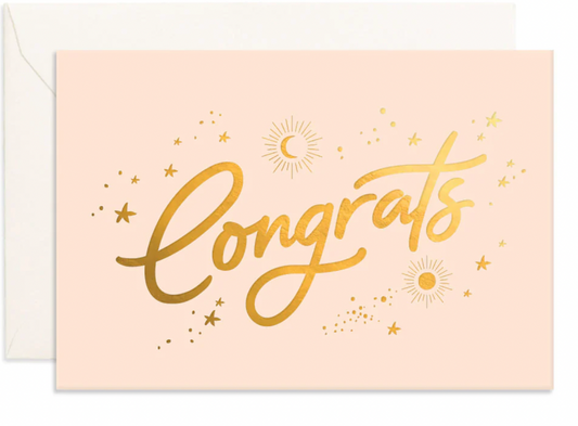 Congrats Mini Greeting Card