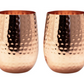 Stemless Copper Glasses