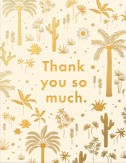 Thank You So Much Card