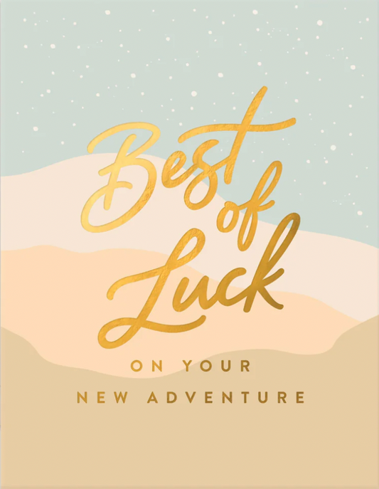 Best Of Luck Card