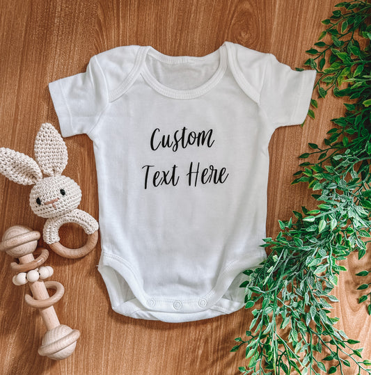 Personalised Baby Onesie